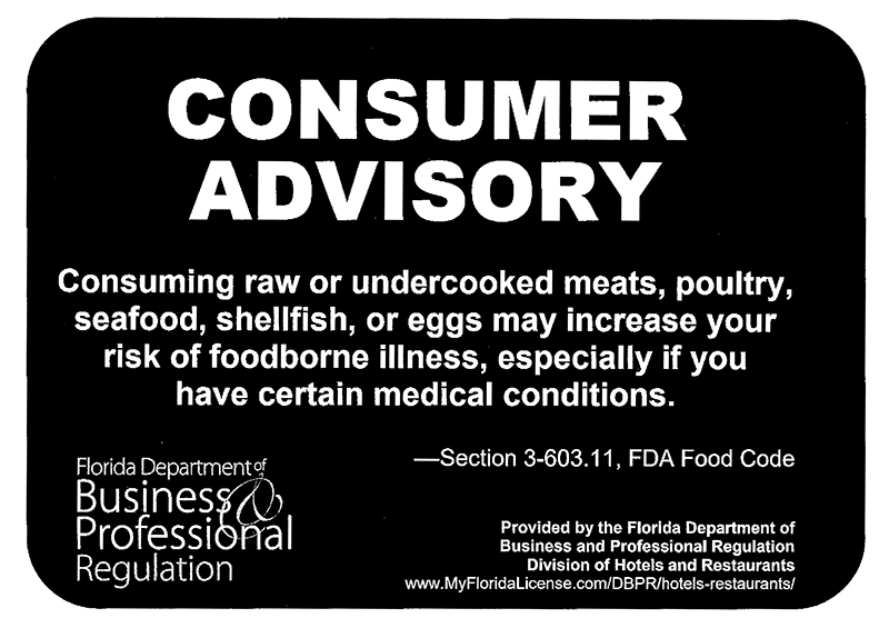 Consumer Advisory